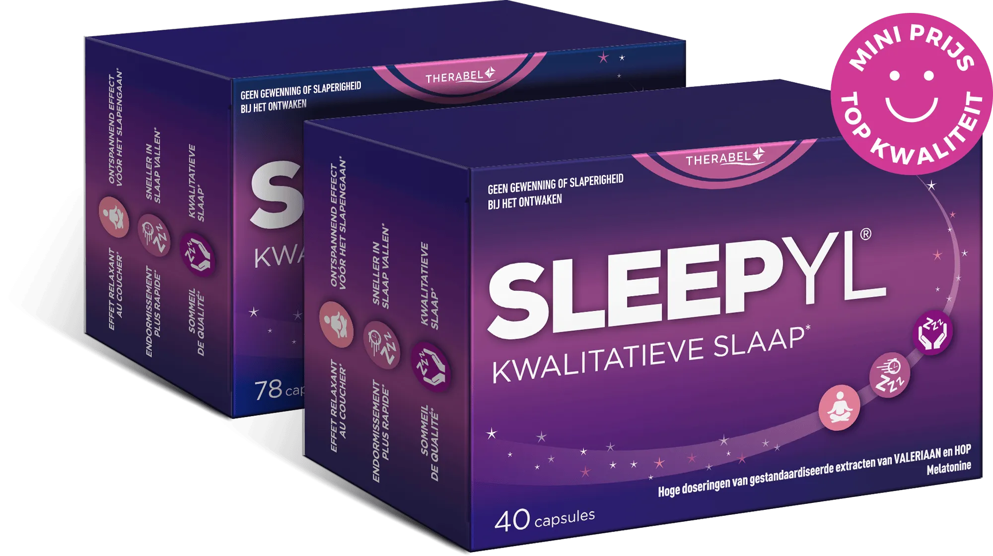 SLEEPYL®
Slaapwel dankzij de 3-voudige werking